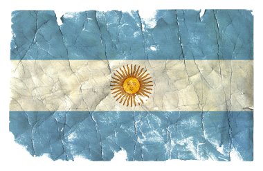 grungy bayrak - Arjantin