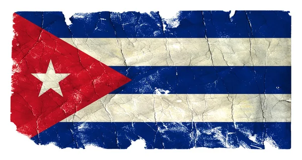 Bandeira Grungy - Cuba — Fotografia de Stock