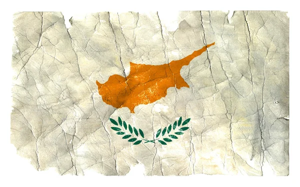 Grungy bayrak - Kıbrıs — Stok fotoğraf