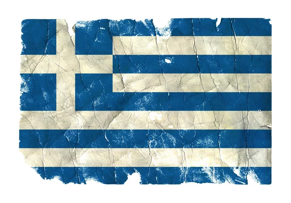 Grungy Flag - Greece — Stock Photo, Image