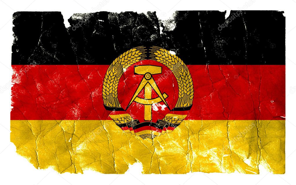 Grungy Flag - DDR