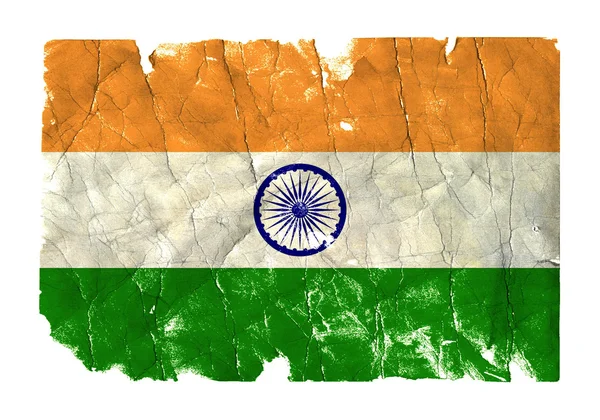 Grungy σημαία - Ινδία — Φωτογραφία Αρχείου