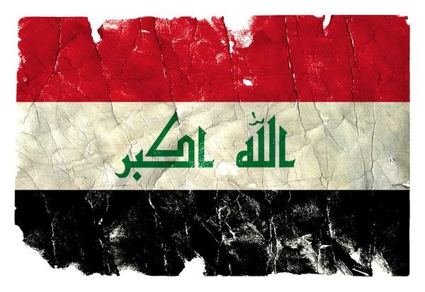 Grungy Flag - Iraq — Stock Photo, Image