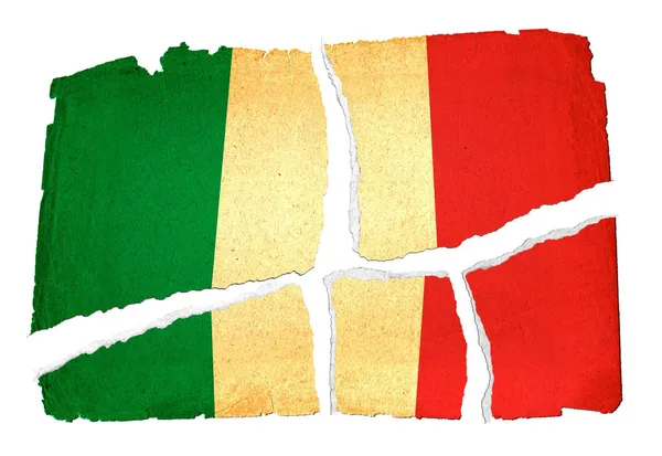 Grungy Flag - Italy — Stock Photo, Image