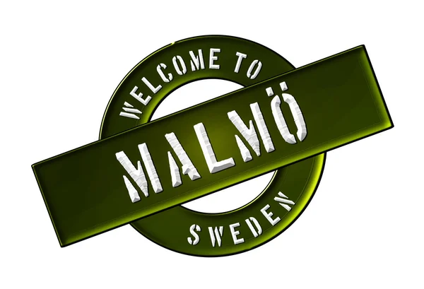 Welcome to Malmö — 图库照片