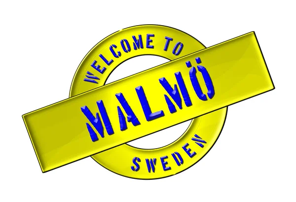 Welcome to Malmö — Stock Fotó