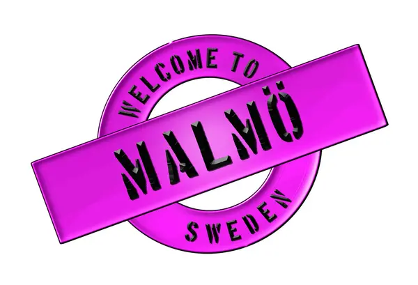 Welcome to Malmö — Stock Photo, Image