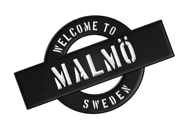 Willkommen in Malmö — Stockfoto