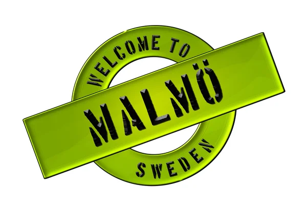 Welcome to Malmö — 图库照片