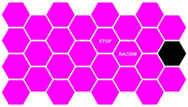 Σταματήστε το ρατσισμό — Φωτογραφία Αρχείου