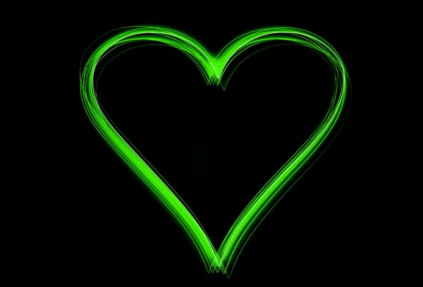 Green Heart — Stock Photo, Image