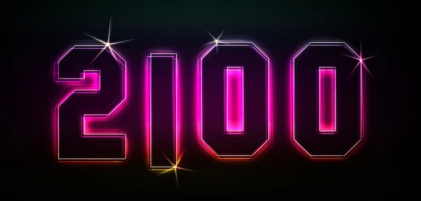 2100 — Fotografia de Stock