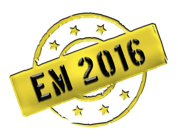 Stamp - EM 2016 — Stock Photo, Image