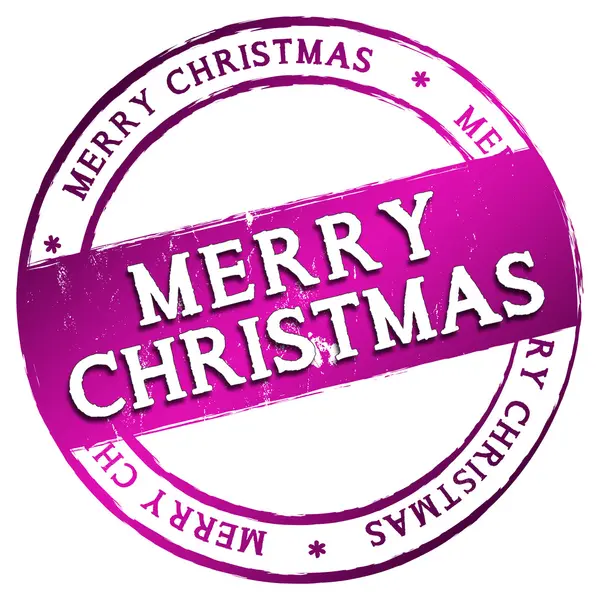 New Stamp - Merry Christmas — Stock Photo, Image