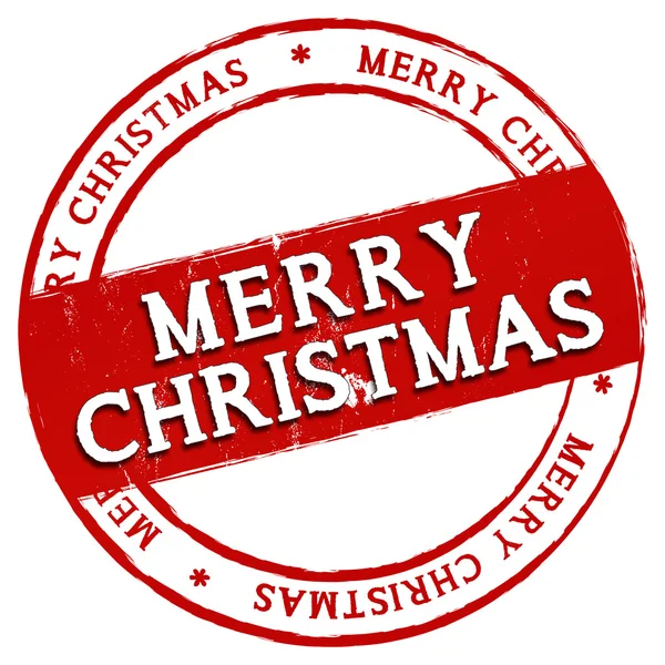 New Stamp - Merry Christmas — Stock Photo, Image