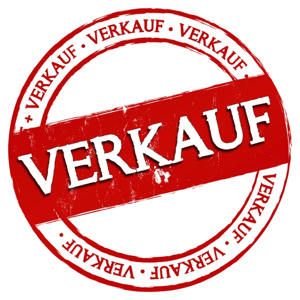 Ny stämpel - verkauf — Stockfoto