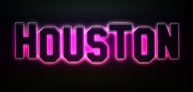 Houston neon ışık