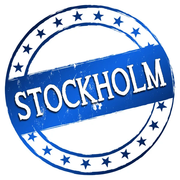 Nieuwe stamp - stockholm — Stockfoto