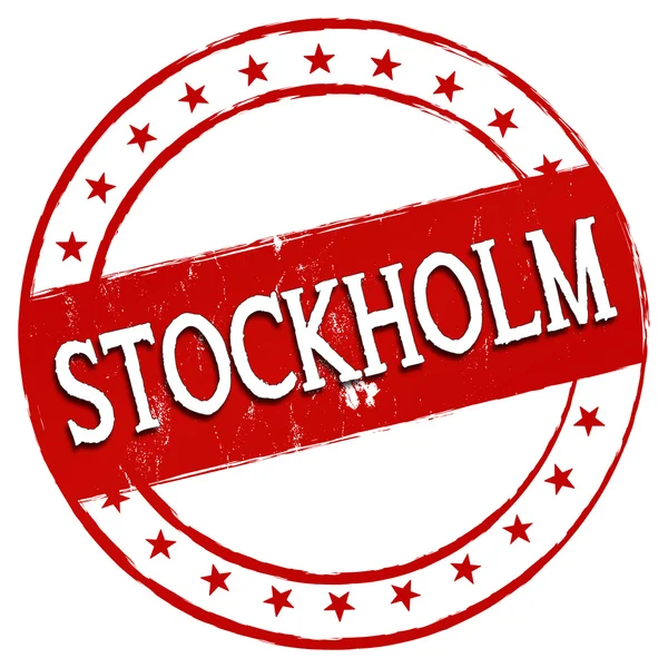 Nieuwe stamp - stockholm — Stockfoto