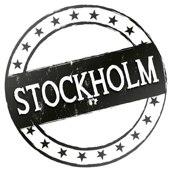 Neue Briefmarke - Stockholm — Stockfoto