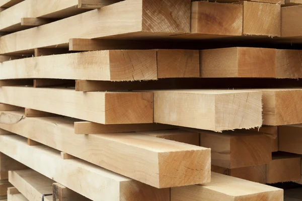 Dřevěné trámy — Stock fotografie