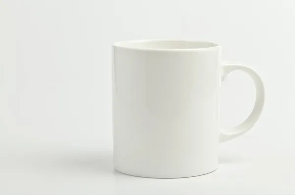 Caneca de café branco — Fotografia de Stock