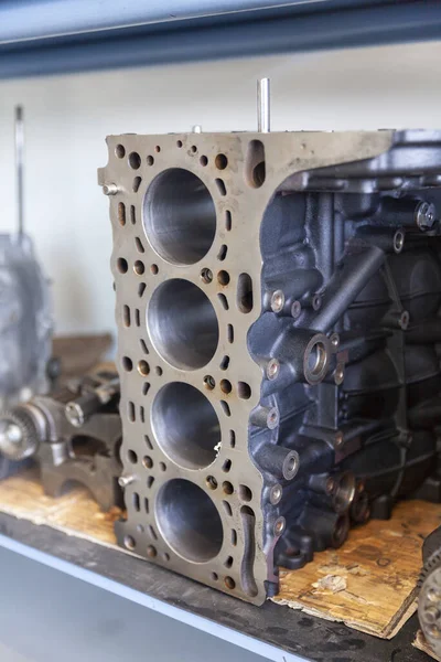 Engine Head Valves Redy Service Close — Stock Photo, Image