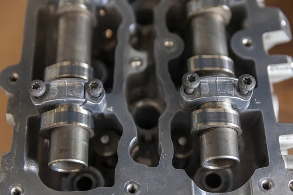 Engine Head Valves Redy Service Close — Foto de Stock