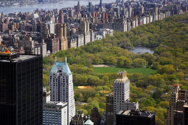 NYC Skyline Central Park — Stock Photo, Image