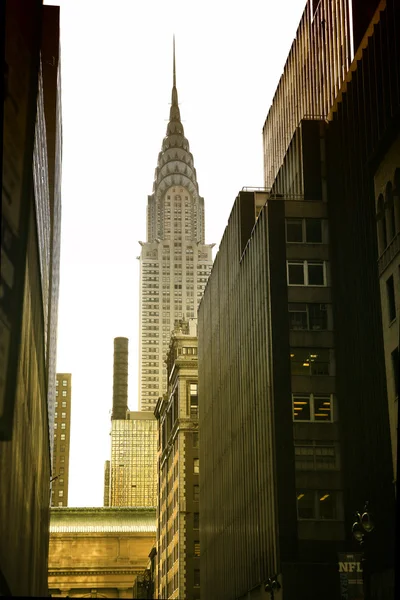 Arranha-céus em New York City, Lower Manhattan — Fotografia de Stock
