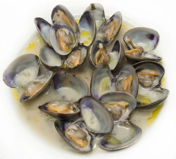 Kokt mussla — Stockfoto