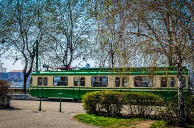 Budapeşte, Macaristan, Mart 2020, Boraros tren istasyonu manzaralı