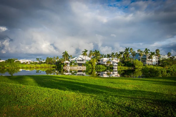 Grand Cayman Cayman Islands Nov 2021 Britannia Estates Redundant Golf — Stock Photo, Image