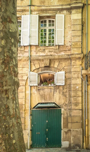 Aix Provence Francie Květen 2022 Pohled Vápencovou Budovu Place Des — Stock fotografie