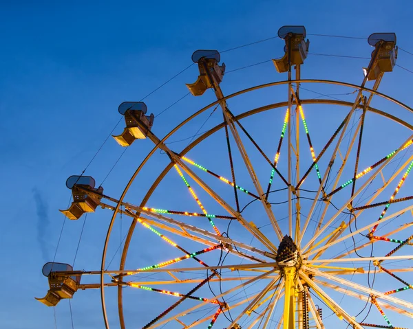 Ferris wheel at night — Stock Photo, Image