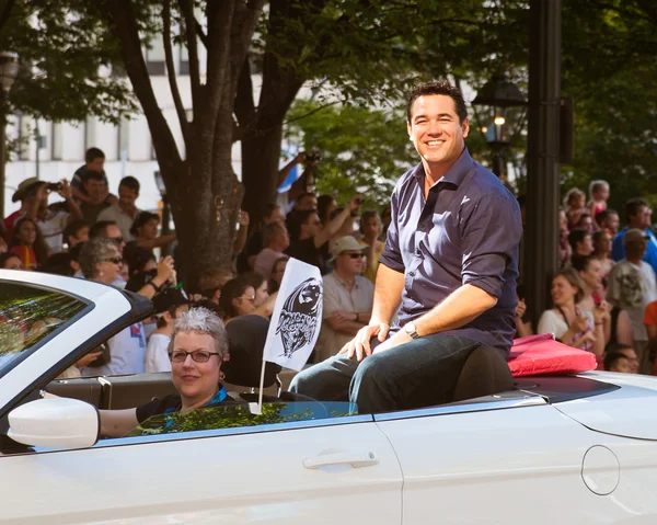 Skådespelare dean cain på den årliga dragoncon paraden — Stockfoto