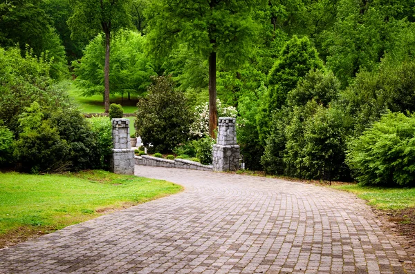 Trail at Grant Park in Atlanta — Stock Photo, Image