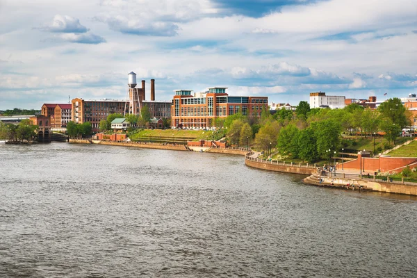 Columbus, georgia, riverfront och downtown — Stockfoto