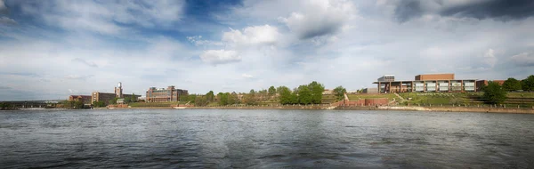 Columbus, georgia, riverfront och downtown — Stockfoto