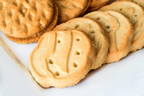 Primer plano de las galletas de Girl Scout —  Fotos de Stock
