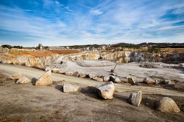 Rock quarry scene in Georgia — Stock Photo, Image