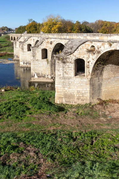 Byala Bulgaria Novembre 2020 Ponte Ottocentesco Sul Fiume Yantra Noto — Foto Stock