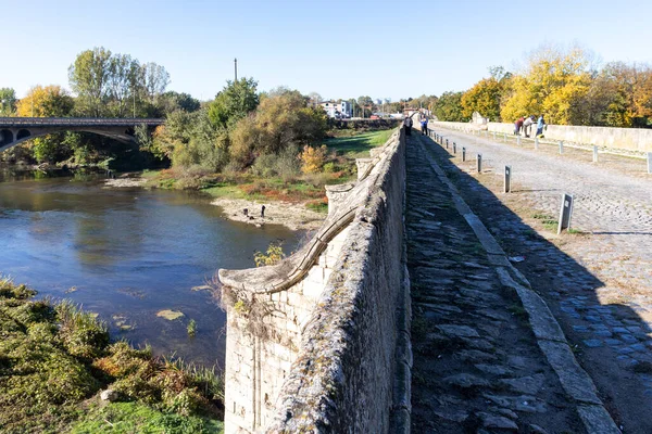Byala Βουλγαρια Νοεμβριου 2020 Γέφυρα Του Δέκατου Ένατου Αιώνα Πάνω — Φωτογραφία Αρχείου