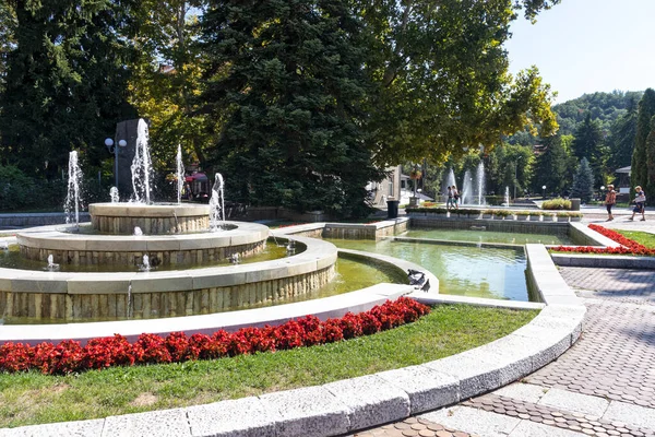 Troyan Bulgaria August 2021 Panoramic View Center Town Troyan Lovech — Stock Photo, Image