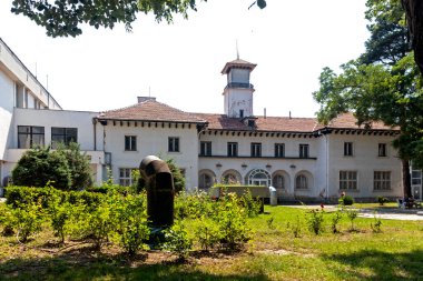 VELINGRAD, BULGARIA - 29 Haziran 2021: Bulgaristan 'ın ünlü Velingrad, Pazardzhik bölgesinin merkezi