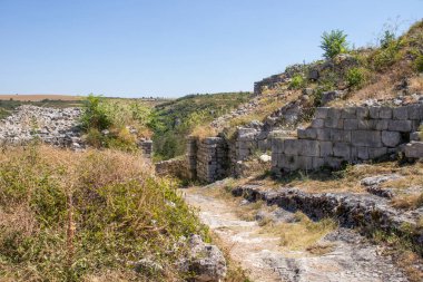 Bulgaristan 'ın İkinci Bulgar İmparatorluğu, Rusya bölgesi, Bulgaristan' ın Ortaçağ tahkim edilmiş İkinci Çerçeve kenti kalıntıları
