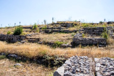 Bulgaristan 'ın İkinci Bulgar İmparatorluğu, Rusya bölgesi, Bulgaristan' ın Ortaçağ tahkim edilmiş İkinci Çerçeve kenti kalıntıları