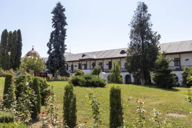 Romanya 'nın Bükreş kenti yakınlarındaki Ortaçağ Cernica Manastırı