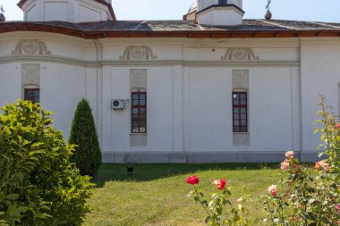 Romanya 'nın Bükreş kenti yakınlarındaki Ortaçağ Cernica Manastırı
