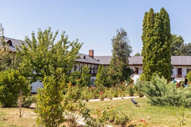 Romanya 'nın Bükreş kenti yakınlarındaki Ortaçağ Cernica Manastırı
